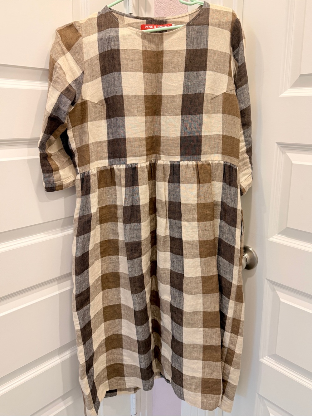 No.41 Full Length Linen Day Dress, Small